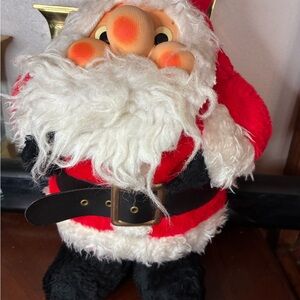 Vtg 1982 Rennoc Santakins Santa Clause Plush Chubby Christmas St Nick Holiday